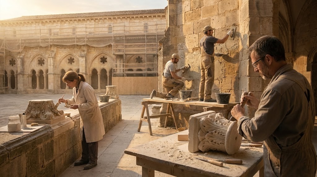 Métiers du patrimoine et de la pierre